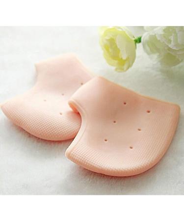 Silicone Gel Heel Protector for Plantar Fasciitis - Moisturizing Socks for Hard Cracked Dry Skin - One Pair by Alayna - Buy Online on GoSupps.com
