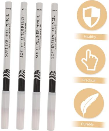  POPETPOP POPETPOP Set of 4 Eyeliner and Makeup Pencils for Eyes Safe and Sturdy 12 Pieces x 4 - Buy Online on GoSupps.com