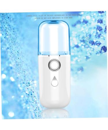 BELLIFFY Nano Water Replenishing Instrument Hydrator Mini Facial Cooling Steamer Nano Mister White Plastic - Buy Online on GoSupps.com