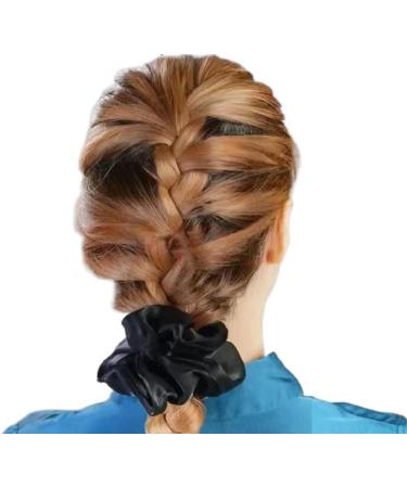 6 Pack Hair Scrunchies Ponytail Holders Colorful Ponytail Holder Satin for Girls Women Soft Hair Scrunchies Elastic Hair Bands Hair Scrunchies Hair Accessories for Girls Women and Ladies - Buy Online on GoSupps.com