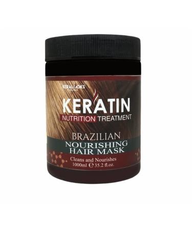 keratin Brazilian nourishing hair mask (1000ml