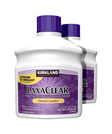 Kirkland Signature - LaxaClear, 100 Daily Doses, 59.8 Ounce (Compare to MiraLax)