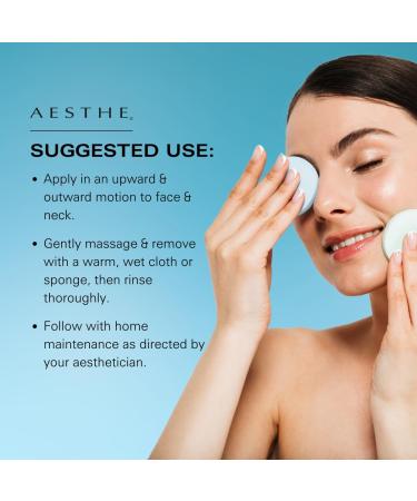 Aesthe Primary Cleanser - Moisturizing Makeup Remover & Cleanser for Normal to Dry Skin - Natural Fruit Extracts & Botanicals - Luxurious Facial Skincare 3.6 oz - International Shipping Available - Buy Online on GoSupps.com