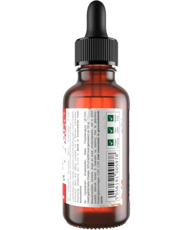 Strawberry Flavour Drop 1 Litre - Highly Concentrated & Versatile Food Flavouring | Vegan, Non-GMO, Gluten-Free - Buy Online on GoSupps.com