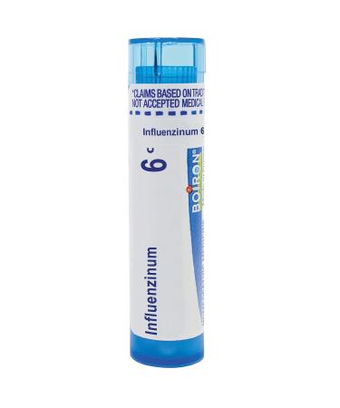 Boiron Influenzinum 6C for After Effects of Flu or Flu-Like Symptoms - 80 Pellets