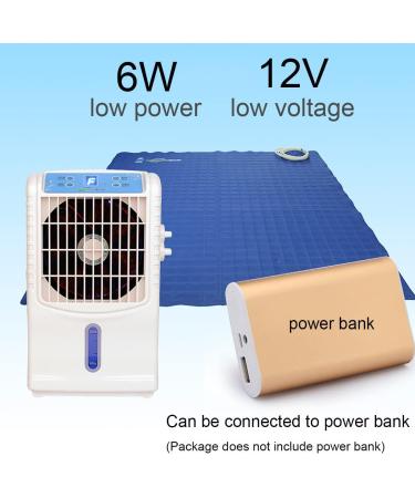 Buy Kumiao Electric Water Cooling Ceiling - Ice Water Mattress for Single & Double Beds | Remote Control 3-8 C Cooling | International Shipping - Buy Online on GoSupps.com