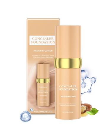 Chaies Foundation - 30ml Lightweight Water and Sweat Resistant Anti-Stain | Tone Correction Unifying For Women and Girls For Days Out Work Shopping