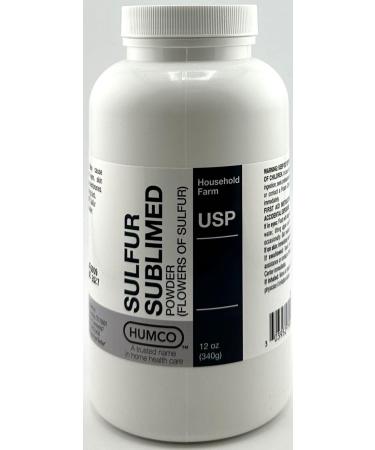 Humco Sulfur Sublimed Powder USP 12 oz WLM