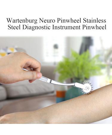 Stainless Steel Wartenburg Neuro Pinwheel for Nerve Sensitivity Testing - Buy Online on GoSupps.com