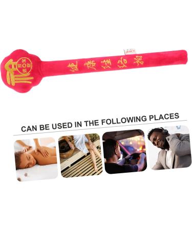 Minkissy Manual Massage Hammer Paddle - Leg & Back Massage Device 48x11cm | Flannel Fitness Tool - Buy Online on GoSupps.com