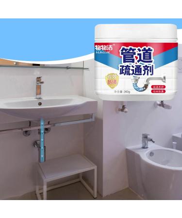 Pipe Dredge Deodorant Sewer Toilet Kitchen Dredging Deodorant Powerful Sink Drain Cleaner Pipe Dredging Agent Pipe Dredging Agent for Kitchen Toilet (1pc) - Buy Online on GoSupps.com