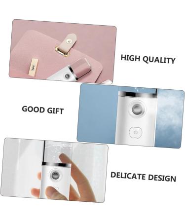 Beavorty Hydrating Instrument Nano Facial Mister Water Bottle Mister Sprayer Portable Mist Sprayer Portable Face Steamer Spray Water Bottle Skin Humidifier Face White - Buy Online on GoSupps.com