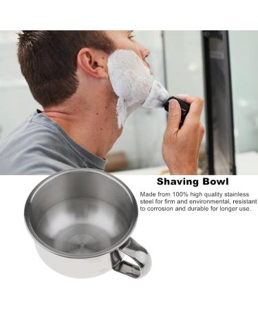 Premium Stainless Steel Shaving Bowl - Chrome Traditional Shaving Bowl for a Smooth Shave | Worldwide Shipping - Buy Online on GoSupps.com