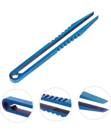 Shop Osaladi Titanium Alloy Tweezers - 8cm Precision Tool for Cooking & Aquarium Use | Durable & Lightweight - Buy Online on GoSupps.com