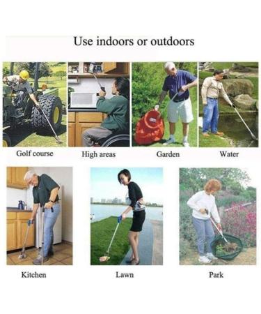 Household Garbage Picker Folding Trash Grabber Garden Leaves Pet Waste Pick Up Plier Dung Sanitary Clips Cliptool Cleaning Pet Blue - Buy Online on GoSupps.com