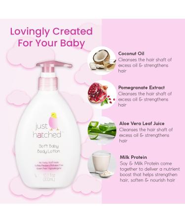 Calming Baby Body Lotion with Essential Oils | Daily Moisture, Soothing & Moisturizing | 10.1 fl oz (Pack of 1) - Buy Online on GoSupps.com