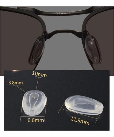 LekLai Eyeglass Nose Pads - Silicone Replacement Nose Pads for Sunglasses & Glasses - 1 Pair - Buy Online on GoSupps.com