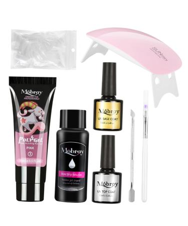POPETPOP 1Set manicure tools set nail polish kit gel for nails fingernail kit nail extension kit nail kits nail art kit nail molding gel nail polish gel nail art gel nail gel abs lengthen