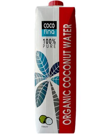 Cocofina | Cocofina Natural Coconut Water | 8 x 1l - Buy Online on GoSupps.com