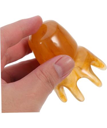 Frcolor 2ST Resin Massage Comb - Scalp Gua Sha Scraping Tool for Acupuncture Head Massage & Hair Care | International Shipping Available - Buy Online on GoSupps.com