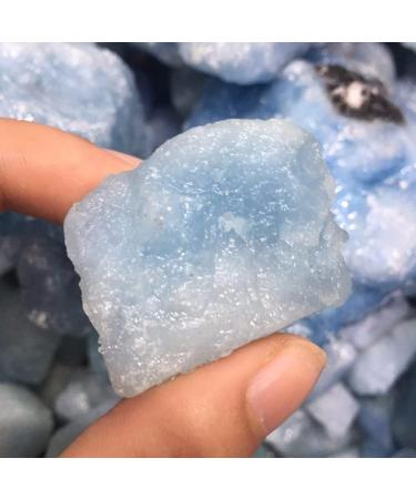 Natural raw Aquamarine Quartz Crystal Rough Rock Gem Natural Gems and Minerals s