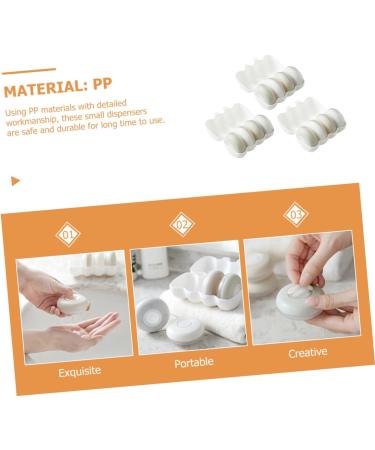 minkissy 2 Sets Push Type Lotion Bottle Shampoo Dispenser Bottle Hand Soap Bottle Hand Wash Dispenser Travel Containers for Toiletries Convenient Travel Bottle Cosmetic Pp Shower Gel Bottle - Buy Online on GoSupps.com