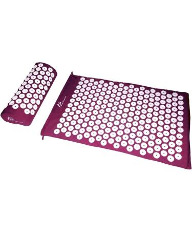 Shop Dunlap Acupressure Massage Pillow - Yoga Spike Anti-Stress Pad for Head Back & Foot Relief - Rose Red - International Shipping Available - Buy Online on GoSupps.com