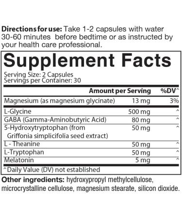 MENOLABS Well Rested Sleep Aid - 60 Capsules - Menopause Supplements for Women with Magnesium Glycinate Melatonin L-Glycine L-Theanine and More Supports Healthy Rest and Promotes Quality Sleep - Buy Online on GoSupps.com