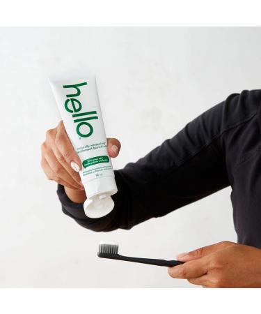Hello Naturally Whitening Fluoride Toothpaste Farm Grown Mint Vegan SLS Free Gluten Free and Peroxide Free 98 mL Mint 98 ml (Pack of 1) - Buy Online on GoSupps.com