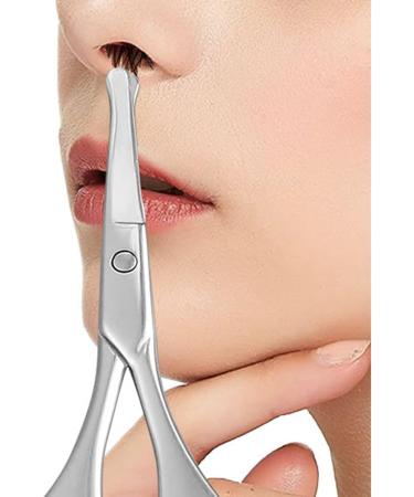 OUSIKA Nose Hair Trimmer | Safe Round Nose & Facial Hair Remover for Men & Women | Beard Eyebrow & Eyelash Trimming - Buy Online on GoSupps.com
