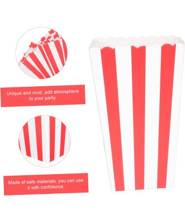 COLLBATH 48pcs Popcorn Box Food Containers Popcorn Containers Gadgets Gofts Items Food Container Necessities Party Bucket Cups Popcorn Bucket Paper Pink 1 - Buy Online on GoSupps.com