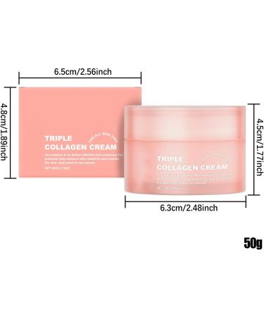  Pruojhw Face Cream - 50g - Firming Moisturizing Cream - Brightening Face Cream - For Radiant Skin - Moisturizing Care - Beauty at Home and While Traveling - Buy Online on GoSupps.com