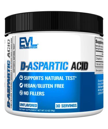 D Aspartic Acid Testosterone Booster for Men - 3120mg DAA D-Aspartic Acid Pre Workout Powder Muscle Builder for Men 3.12g - Men's Health Supplement for Enhanced Drive Potency and Vigor - Unflavored