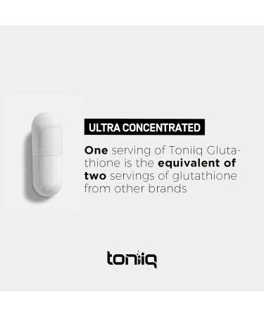 Ultra High Strength Glutathione Capsules | 1000mg Concentrated Formula | 98%+ Highly Purified | Non-GMO | 120 Capsules Reduced Glutathione Supplement - Buy Online on GoSupps.com