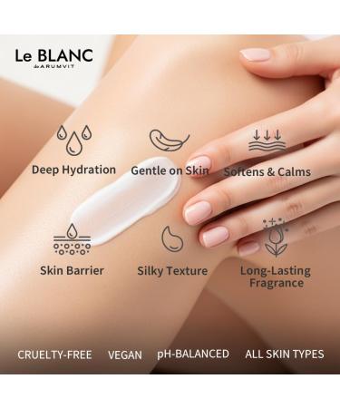 Le BLANC Perfume Body Lotion Six lux Long-Lasting Fragrances Vegan Deep Non-Sticky Hydration Mild & Soothing 10.1 fl oz Daily Moisturizer All Skin Types (Orange Blossom 10.1 fl oz) - Buy Online on GoSupps.com