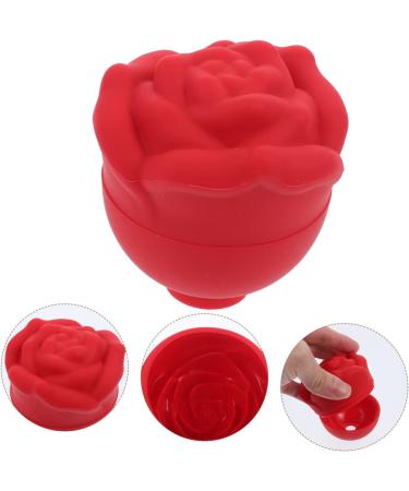 FRCOLOR Rose Face Ice Tray - 5pcs Silicone Mini Face Roller Cube Mold for Ice Circles & Popsicles - Food Grade & Reusable - Buy Online on GoSupps.com