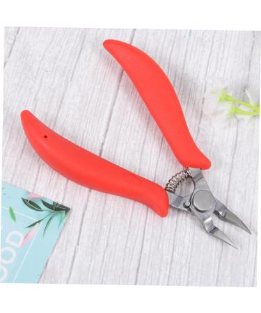 Beaupretty Pedicure Tools Nail Tool Cuticle Pliers Cuticle Trimmer Scraper Tool Cuticle Remover Professional Cuticle nippers Manicure Nipper Nail Nipper Leather Pliers Stainless Steel - Buy Online on GoSupps.com