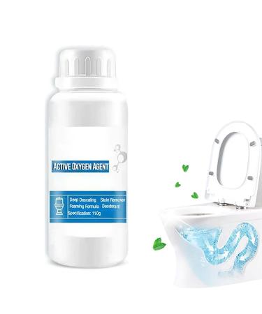 Toilet Active Oxygen Agent All Purpose Deep Descaling Cleaning Powder Deodorization and Fragrance Retention Cleaner Active Oxygen Decomposition Urine Stains Toilet Cleaning Supplies (110g)