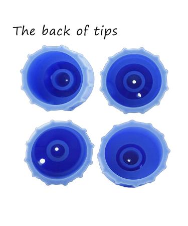 Hydro Dermabrasion Water Scrub Silicone Tips Set for Elitzia Beauty Machine - 4 Piece Assortment - Buy Online on GoSupps.com