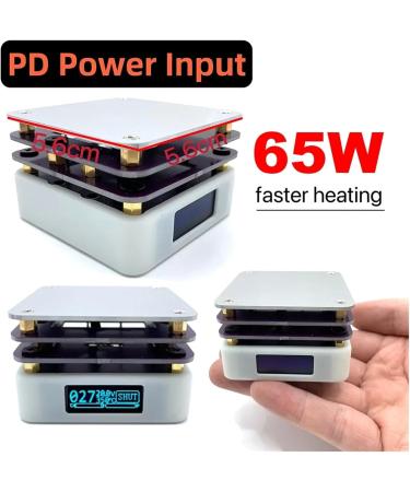 65W Mini Repair Tool Station Plate - LED Pre-Warmer for SMD Soldering & Heating - International Shipping Available - Buy Online on GoSupps.com