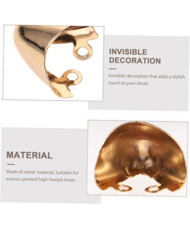 SAFIGLE Toe Protector - 2 Pairs Pointed Toe & Heel Covers High Heels Protector Boot Tips & Replacement Case for Metal Repair - Buy Online on GoSupps.com