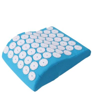 Acupuncture Pillow Massage | Acupressure Neck Pillow for Pain Relief & Improved Blood Circulation Blue  - Buy Online on GoSupps.com
