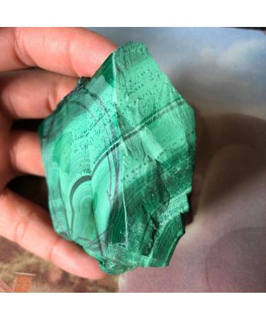 Natural Crystal Rough 170g-200g Natural Beauty Malachite can be Used for Home Decoration s - Buy Online on GoSupps.com