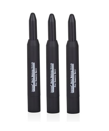 Professional Temporary Hair Chalk Pen - Non-toxic, No Mess Hair Dye - Black Color - 3 Packs/Set - Buy Online on GoSupps.com