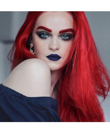 HTZ Women's Straight Synthetic Hair Full Wigs - Natural Looking Heat Resistant Red Wigs for International Shipping - Buy Online on GoSupps.com