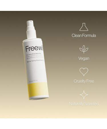 Freewill Frizz Smoothing Shine Mist Nourishing and Lightweight Spray for Hair Frizz Control Hydration and Shine Tames Flyaways Quick Absorption 6 oz Anti-Frizz Mist - Buy Online on GoSupps.com