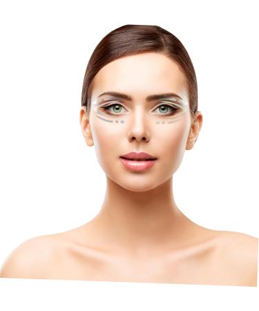 HAPINARY 6pcs Iridescent Eyeliner Face Eye Liner Makeup Sticker Eyeshadow Eye Decals Transfer Glue - Buy Online on GoSupps.com