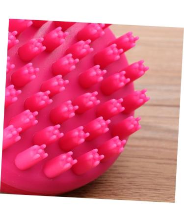 Frcolor Silicone Hair Massage Brush - Ergonomic Shampoo Brush for Rinse & Bathing | International Shipping - Buy Online on GoSupps.com