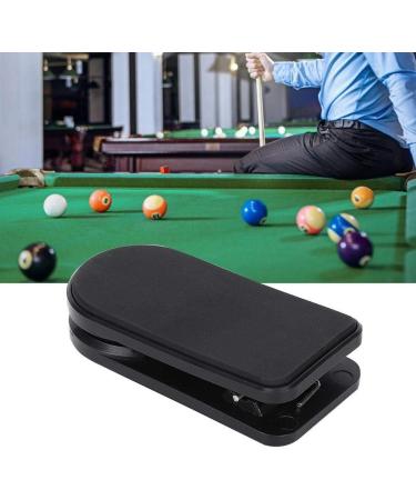 Heitune Portable Mute Billiard Chalk Holder Clip - Professional Snooker Accessory - Black | International Shipping Available - Buy Online on GoSupps.com