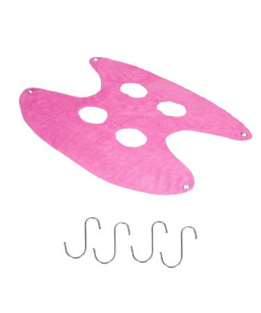 Zwzrfmzhml Dog Care Hammock - Pet Fur Care Harness & Nail Cutting Tool in Rose Red | Ideal for Pet Groomers - Buy Online on GoSupps.com